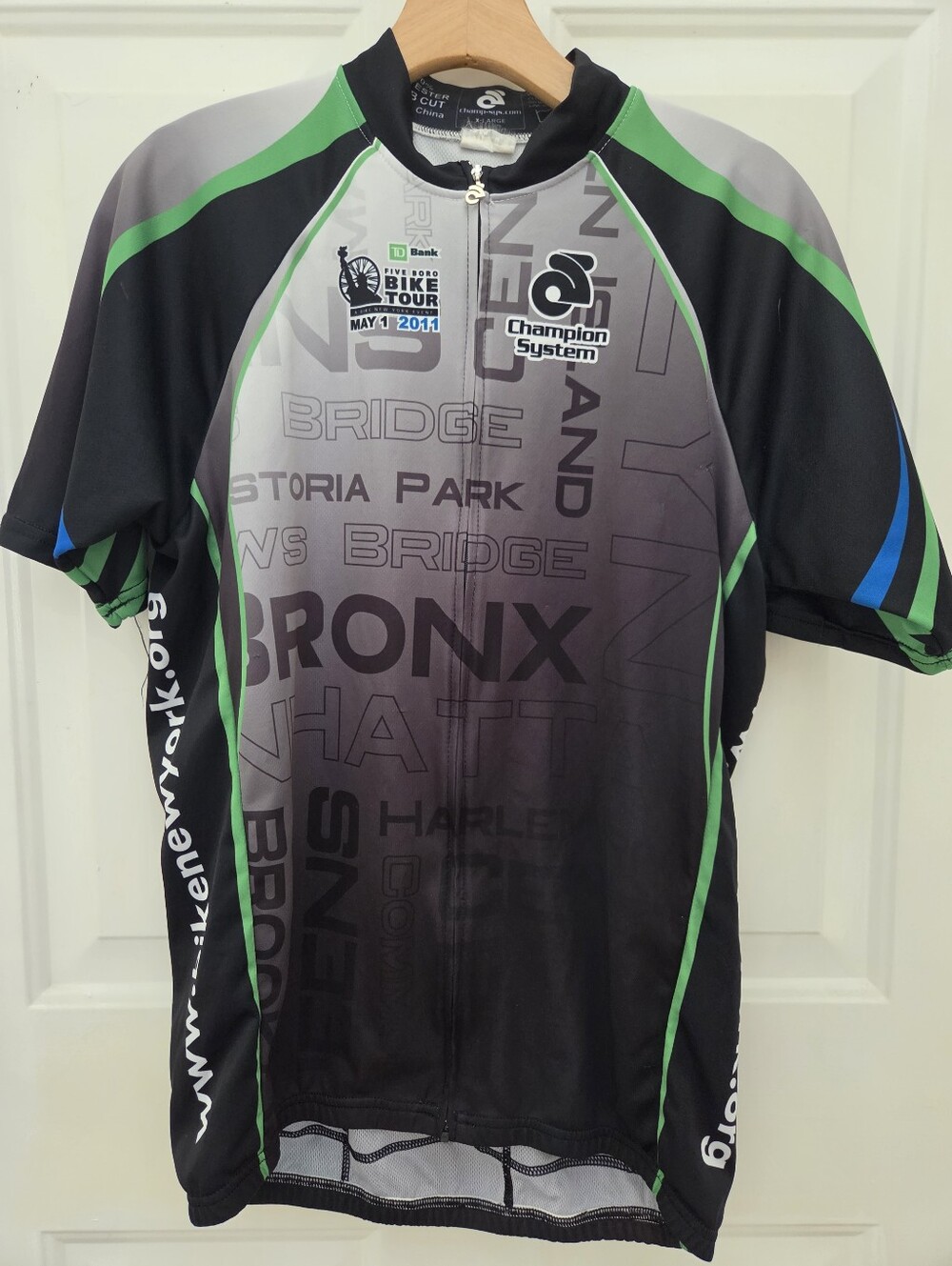 Champion System Bike New York 2011 Men's Cycling Jersey